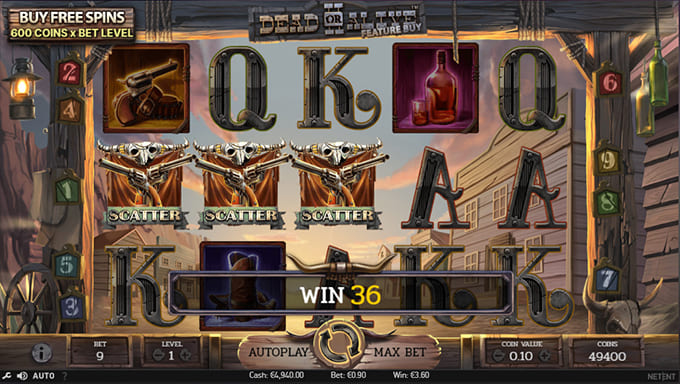 Играть в игровой автомат Dead or Alive на деньги