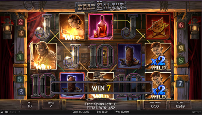 Играть с бонусами в игровой автомат Dead or Alive 2